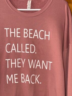 Bella Canvas Dusty Rose Sweatshirt